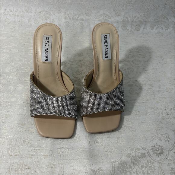 Steve Madden Rhinestone Kitten Heels - Picture 6 of 9